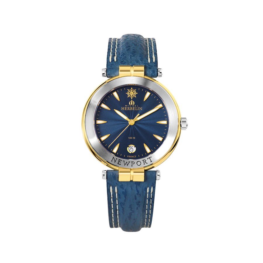 Michel Herbelin Montre Newport Originals Bleue_Pixies