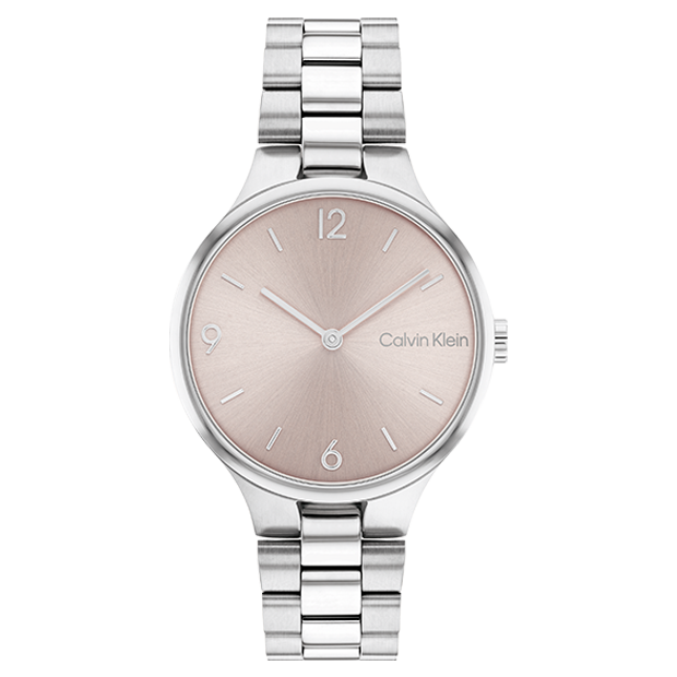 Calvin Klein Montre Timeless Rose & Bracelet Acier_Pixies