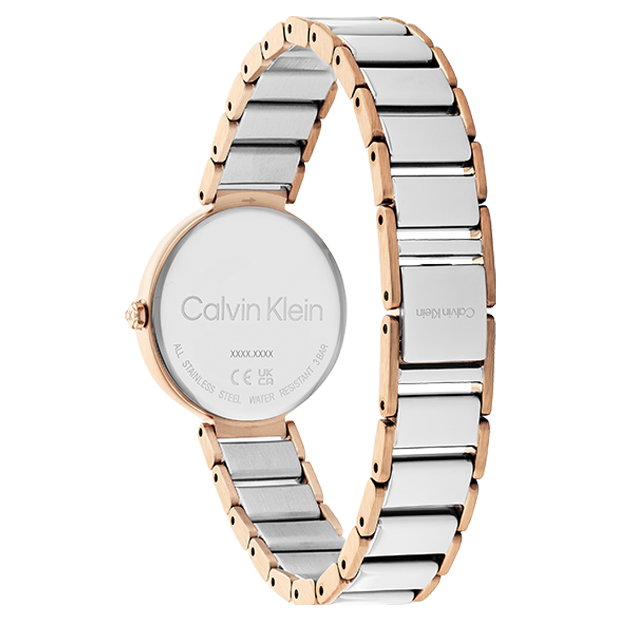 Calvin Klein Montre Timeless Bicolore & Cristaux_Pixies