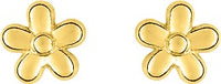 Pixies Boucles d'Oreilles Fleurs Or Jaune_Pixies