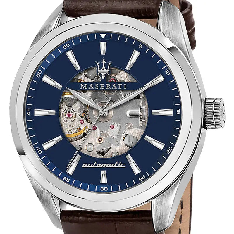 Maserati Montre Traguardo Squelette & Cuir_Pixies