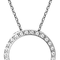 Pixies Collier Anneau d'Oxydes En Argent 925_Pixies