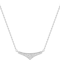 Collier Pendentif Oxyde De Zirconium Argent 925_Pixies