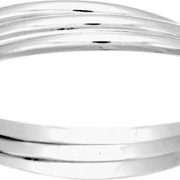 Bracelet Jonc Entrelacé Argent 925_Pixies