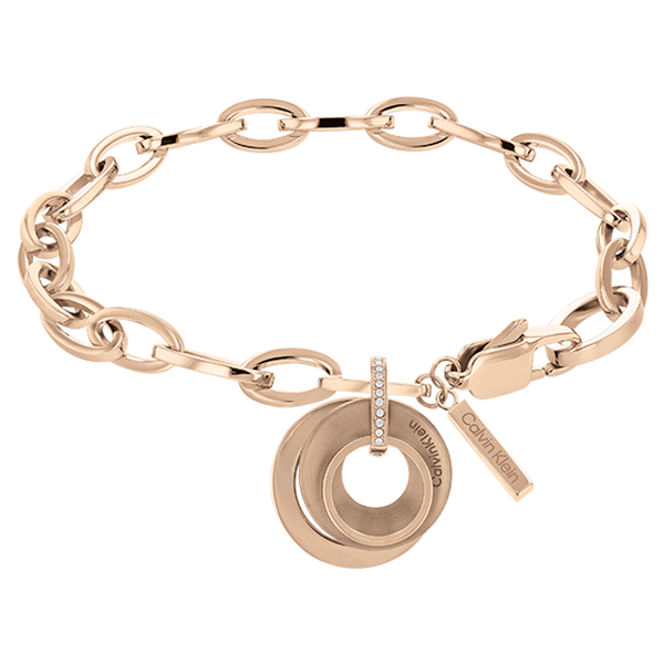 Calvin klein discount bracelet rose gold