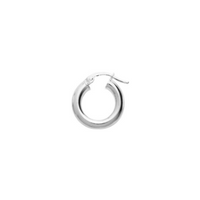 Pixies Boucles d'Oreilles Créoles Argent 925 10 mm_Pixies