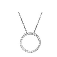 Pixies Collier Anneau d'Oxydes En Argent 925_Pixies