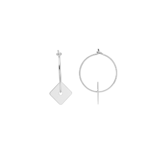 Boucles d'Oreilles Argent 925 20 mm_Pixies