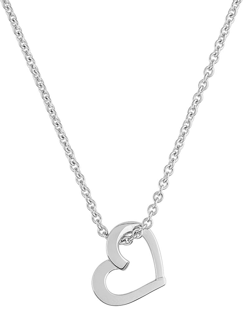 Pixies Collier Pendentif Coeur Argent 925_Pixies