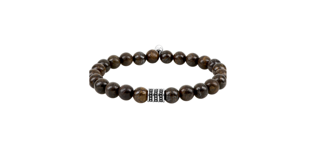 Bracelet Homme En Bronzite