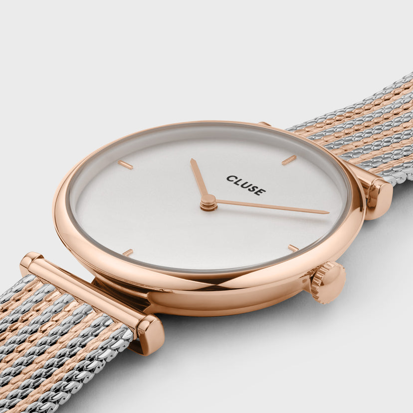 Cluse Montre La Triomphe Mesh Bicolore_Pixies