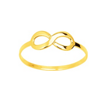 Pixies Bague Infini Or Jaune 375 Millièmes_Pixies