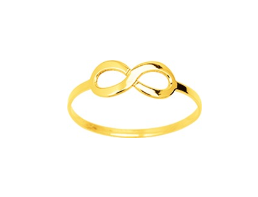 Pixies Bague Infini Or Jaune 375 Millièmes_Pixies