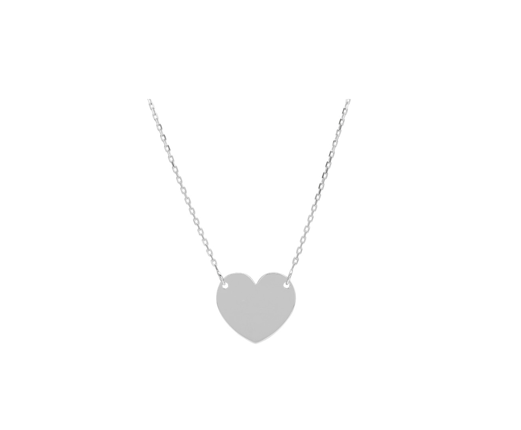 Collier argent 925 coeur_pixies bijoux