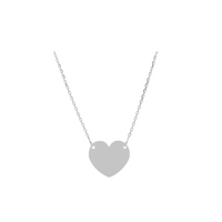 Collier argent 925 coeur_pixies bijoux