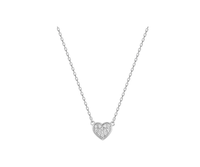 Collier coeur argent 925_pixies bijoux