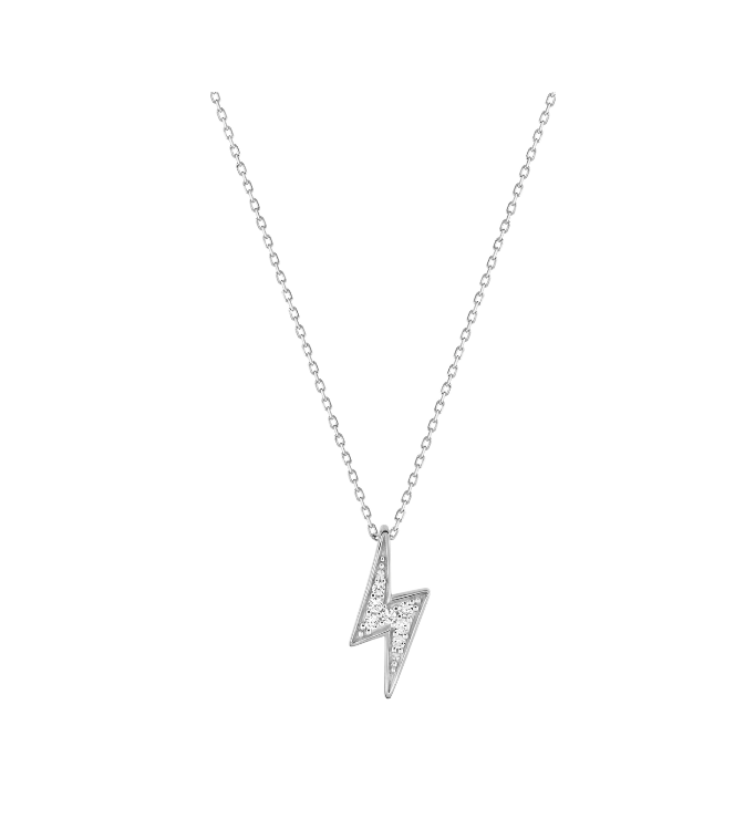 Collier éclair argent 925_pixies bijoux