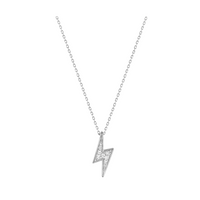 Collier éclair argent 925_pixies bijoux