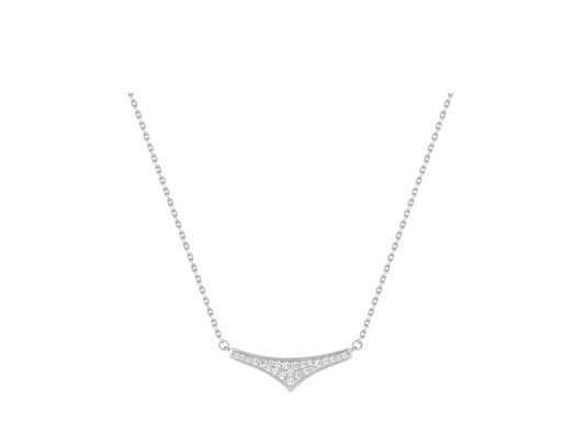 Pixies - 925 Silver Cubic Zirconia Pendant Necklace