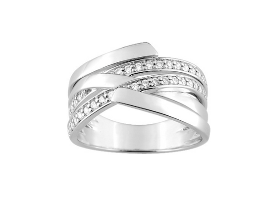 Bague Multi Anneaux Oxydes Argent 925_pixies bijoux