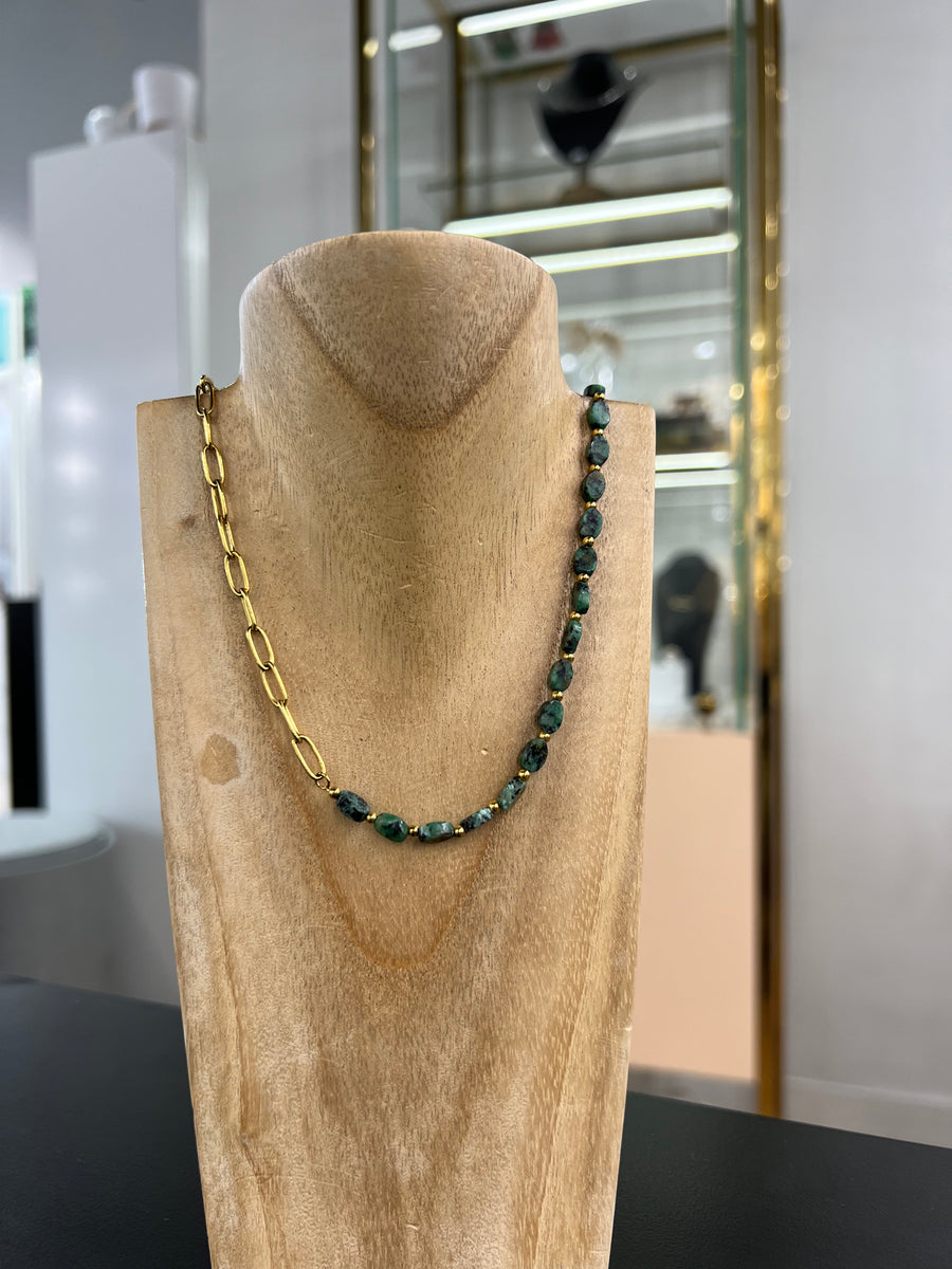 Collier Femme Turquoise Africaine