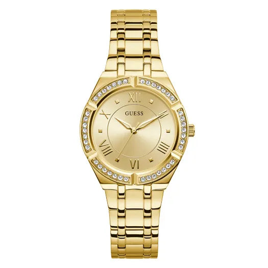 Montre Femme Guess Cosmo en Acier Doré