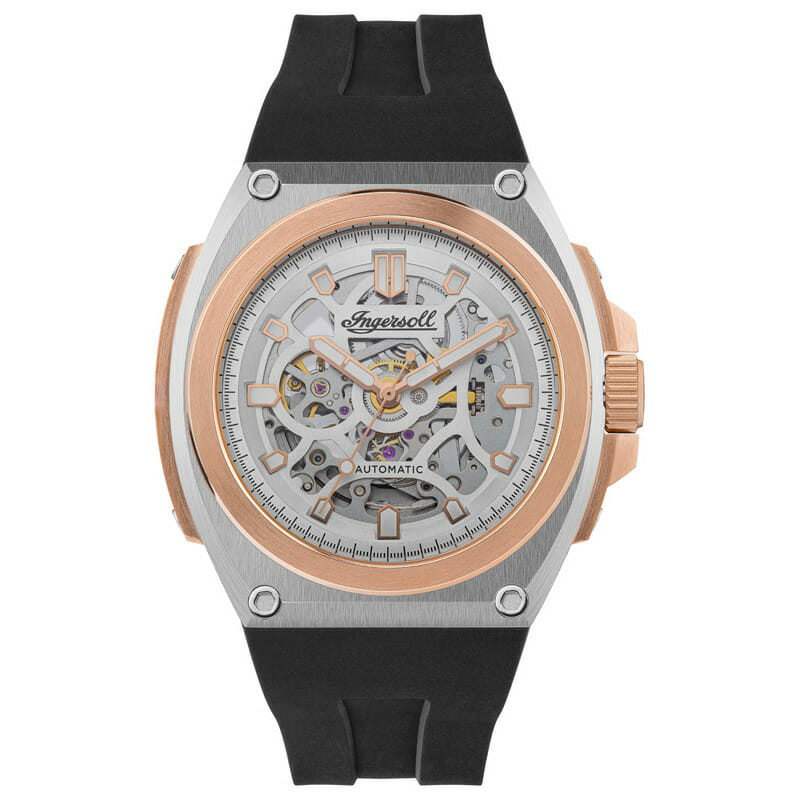 Montre Homme Ingersoll "The Motion " Automatique Bracelet Silicone