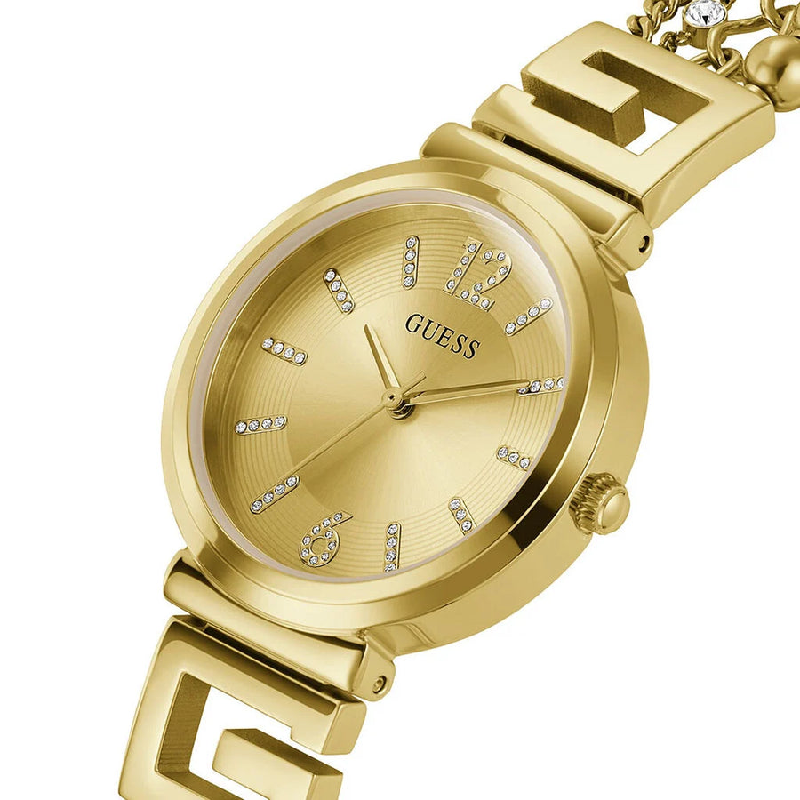 Montre Femme Guess G Cluster Champagne