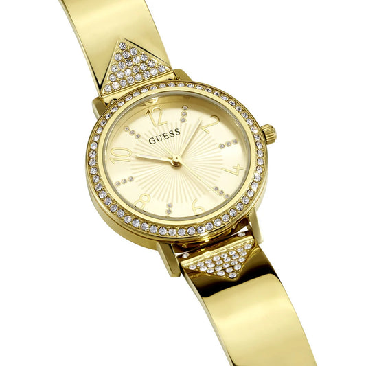 Montre Femme Guess Tri Luxe Champagne