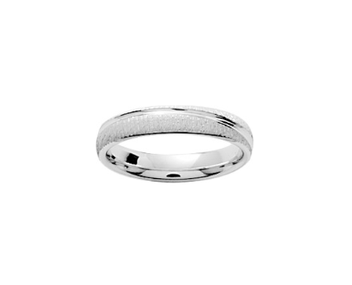 Pixies-Bague Alliance Rainure Homme Argent 925/1000