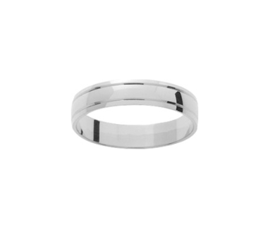 Pixies-Bague Alliance Homme Argent 925/1000