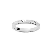 Pixies-Bague Anneau Double traits Femme Argent 