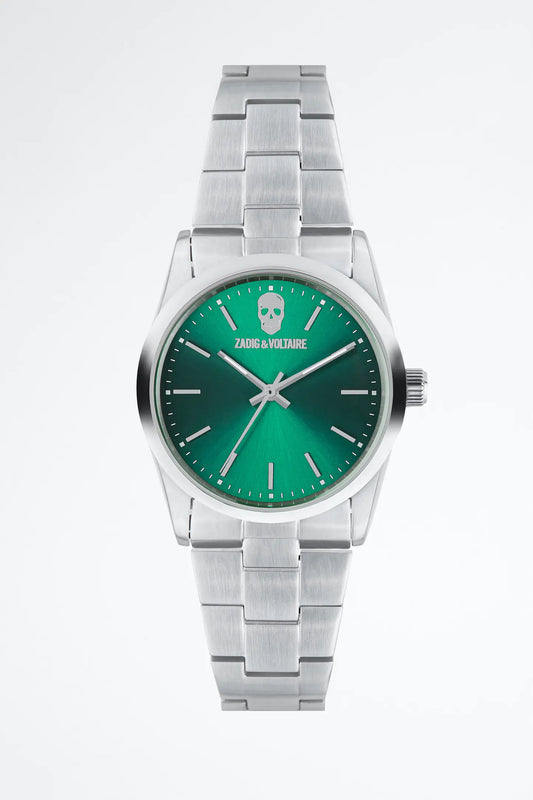 Montre Fusion Vert Tête De Mort_Pixies