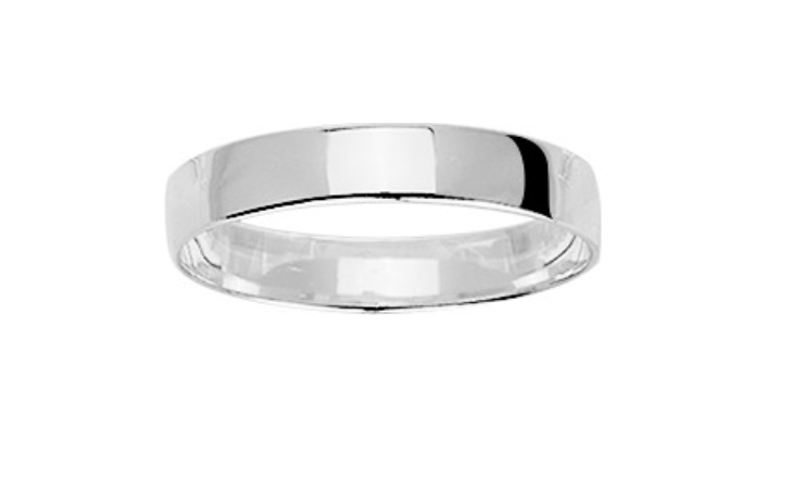 Pixies-Bague Anneau Mixte 4,5mm Argent 925/1000