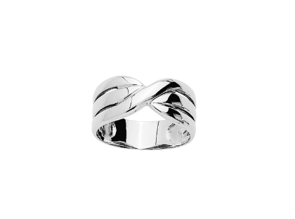 Bague Motif Croisé Trois Femme