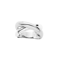 Bague Motif Croisé Femme