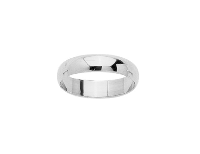 Pixies-Bague Alliance Demi-Jonc Mixte Argent 