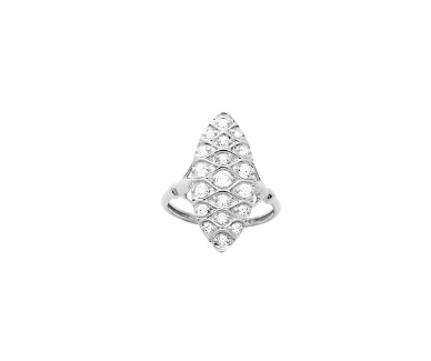 Pixies- Bague "Marquise" Grand Femme Argent 