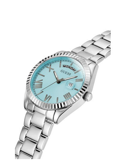 Montre Femme Guess Luna en Acier Argenté