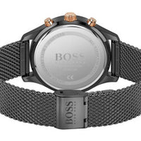 Boss Montre Maille Milanaise Cadran Noir_Pixies