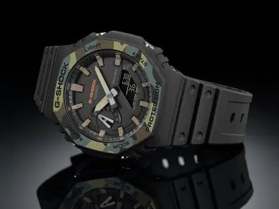 G-shock Montre Sport Black Camo_Pixies