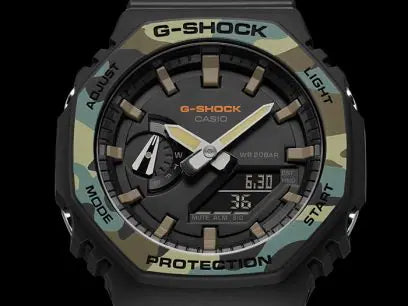 G-shock Montre Sport Black Camo_Pixies