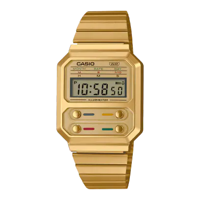 Casio Montre Vintage Led Gold_Pixies