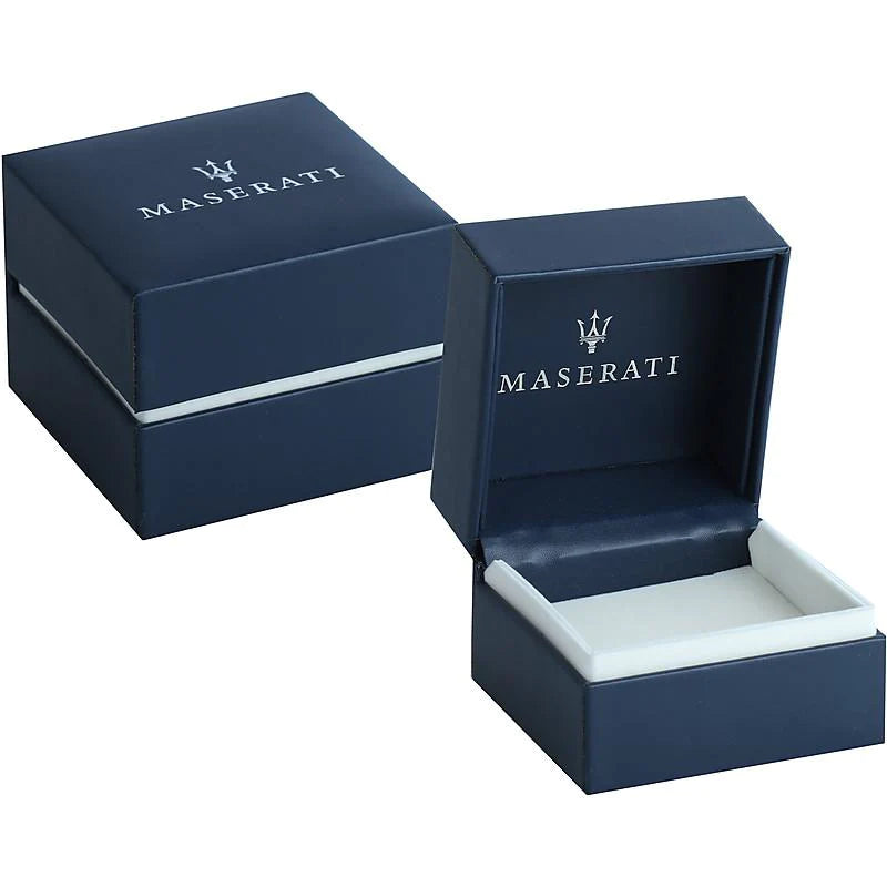 Maserati Bracelet Homme Acier Bleu & Noir Logo_Pixies