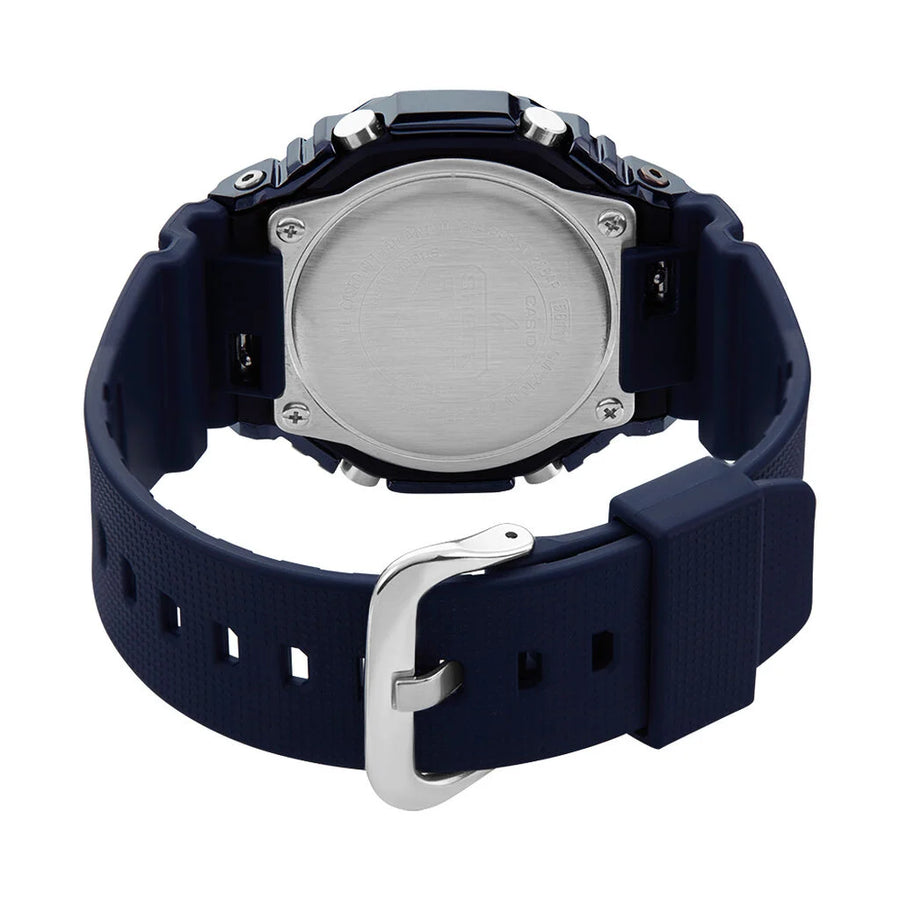 G-Shock - Montre Mixte Métal Bleu Marine