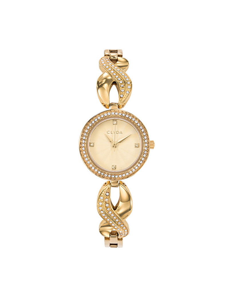 Clyda Montre Jéna Dorée & Strass_Pixies