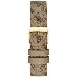 Montre Femme Guess Terrace en Cuir Marron