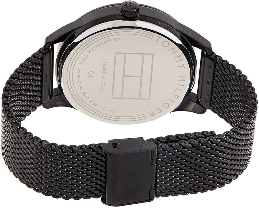 Tommy Hilfiger Montre Multifonctions Acier Noir_Pixies