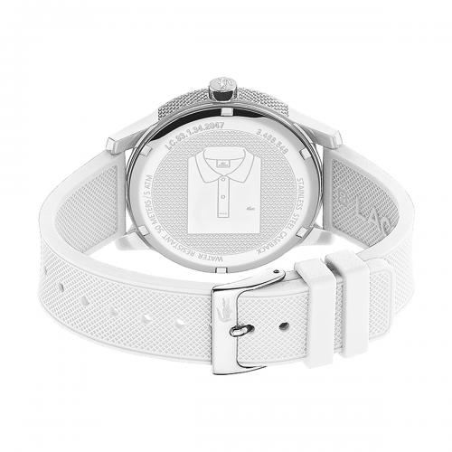 Lacoste Montre Silicone Blanche_Pixies