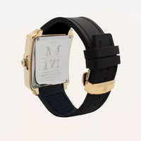 Montignac Montre Automatique Silicone Noir & Gold_Pixies